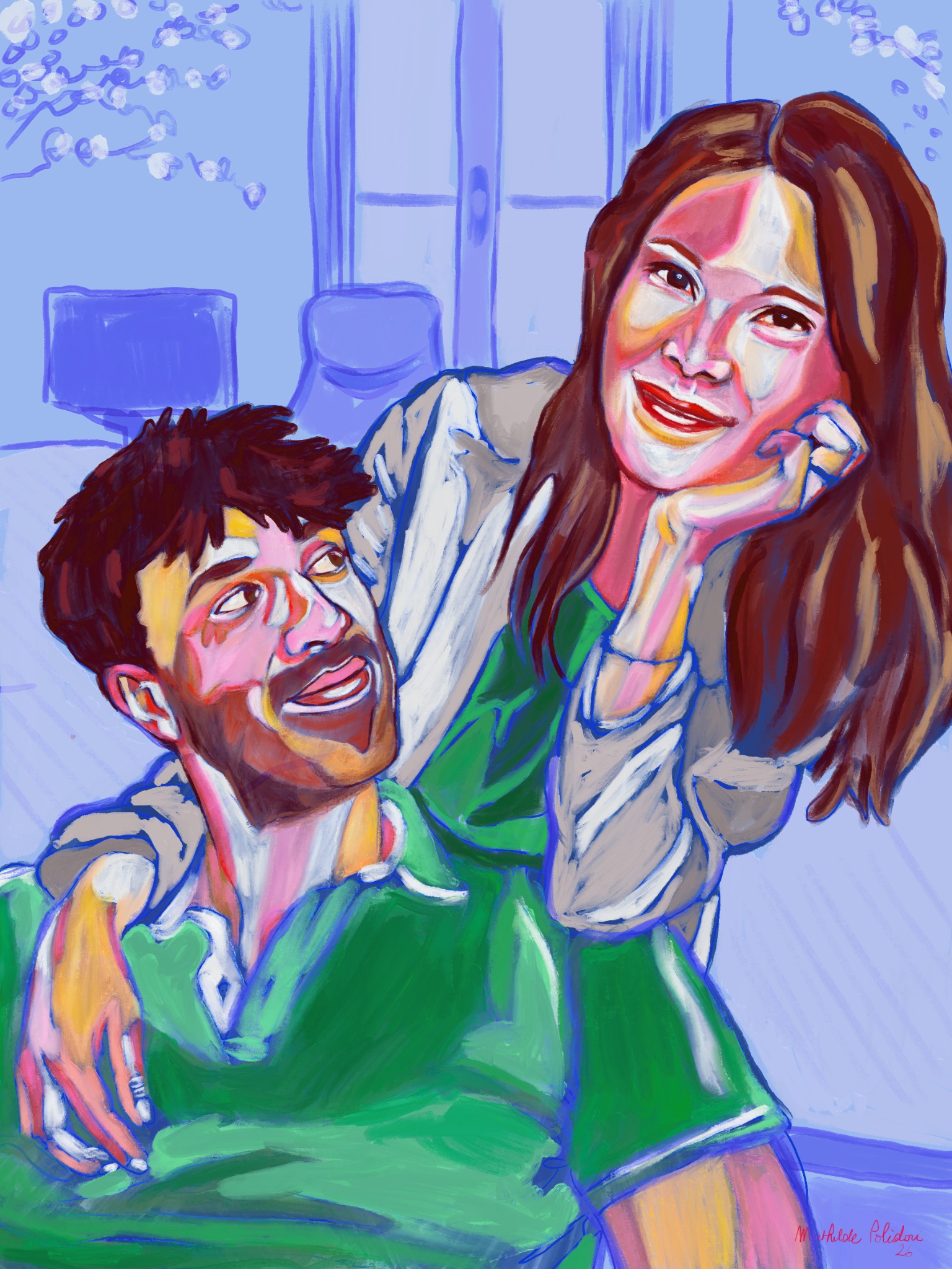 Peinture digitale de Silvia Wang et Marco Ogliengo