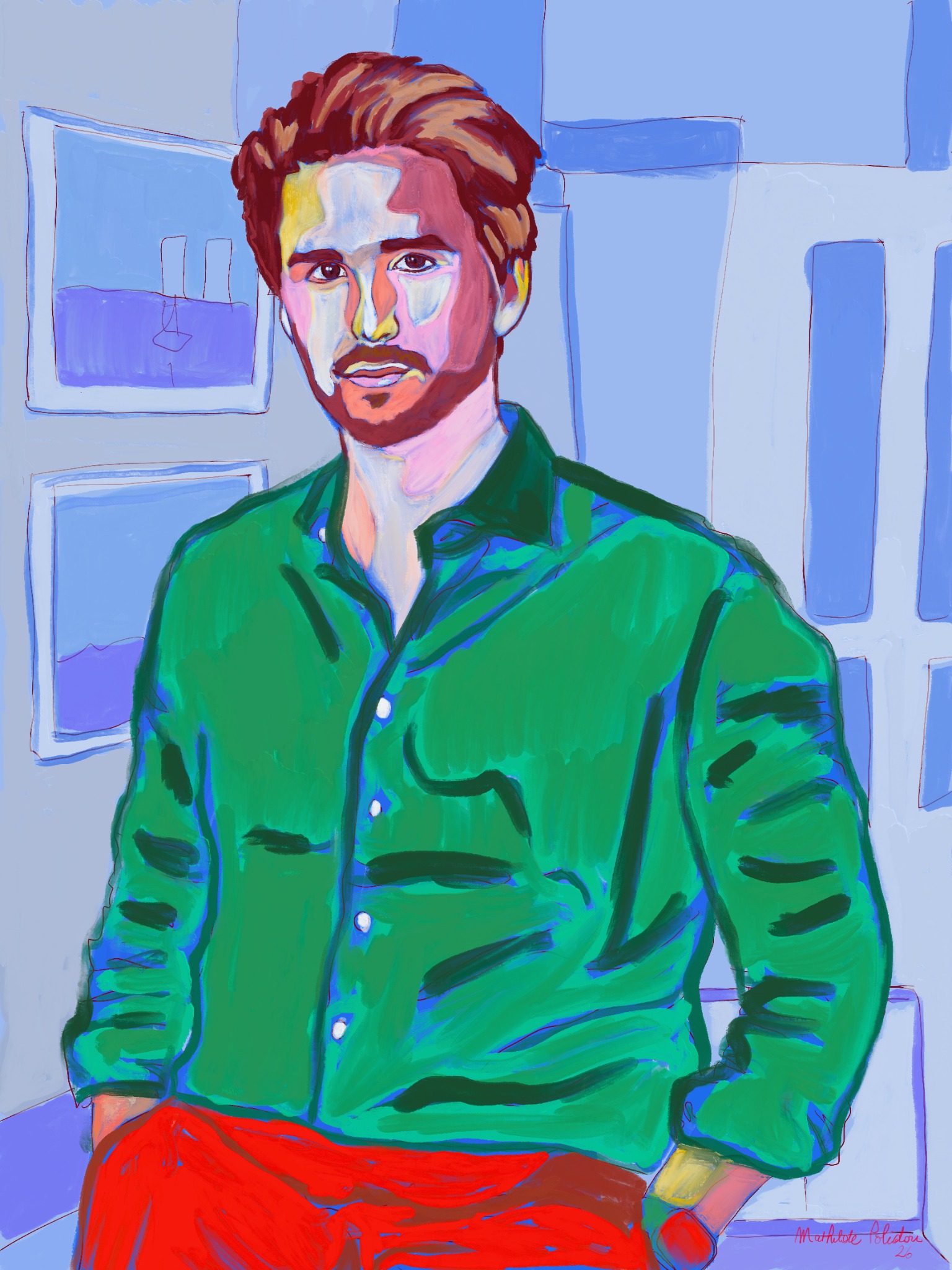 Peinture digitale de Frederic Fuchs